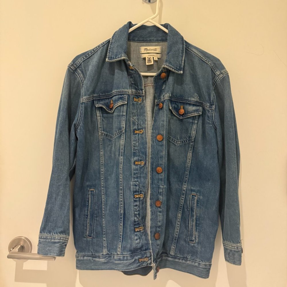 Madewell Oversized Trucker Jean Jacket